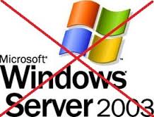 Microsoft beëindigd ondersteuning 2003 servers (SBS2003)